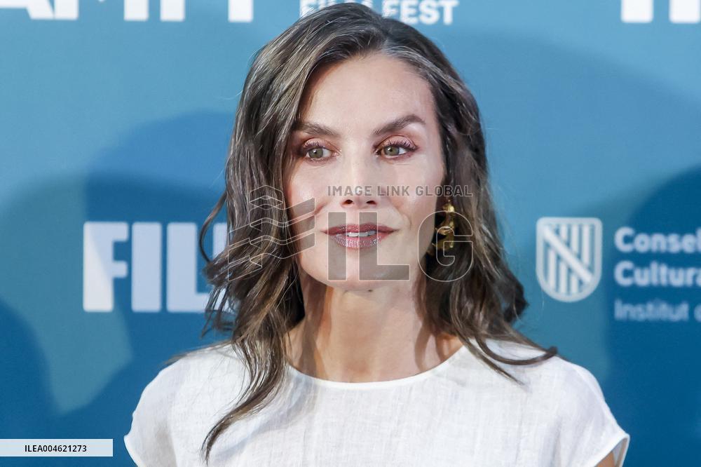 Queen Letizia Closes 15th Atlantida Mallorca Film Fest - Spain