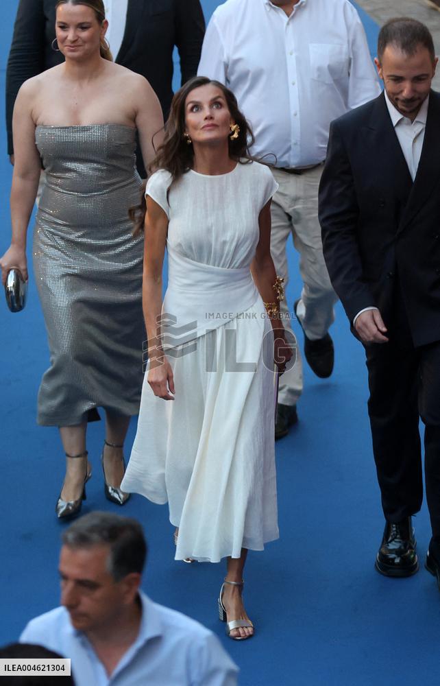 Queen Letizia Closes 15th Atlantida Mallorca Film Fest - Spain