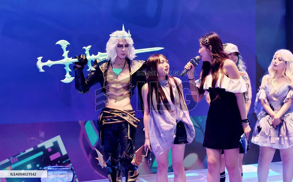 Taiwanese actor Jiro Wang Attend at ChinaJoy 2025 in Shanghai