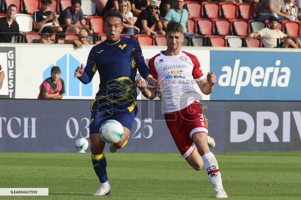 CALCIO - Amichevole - Sudtirol vs Hellas Verona