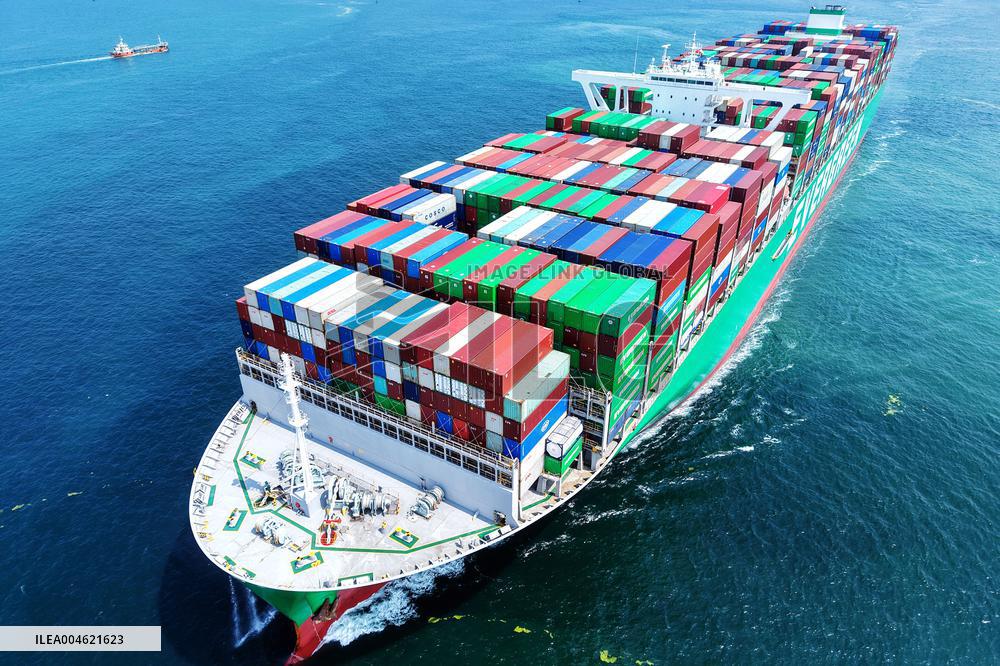 Qingdao Port Container Shipping Route