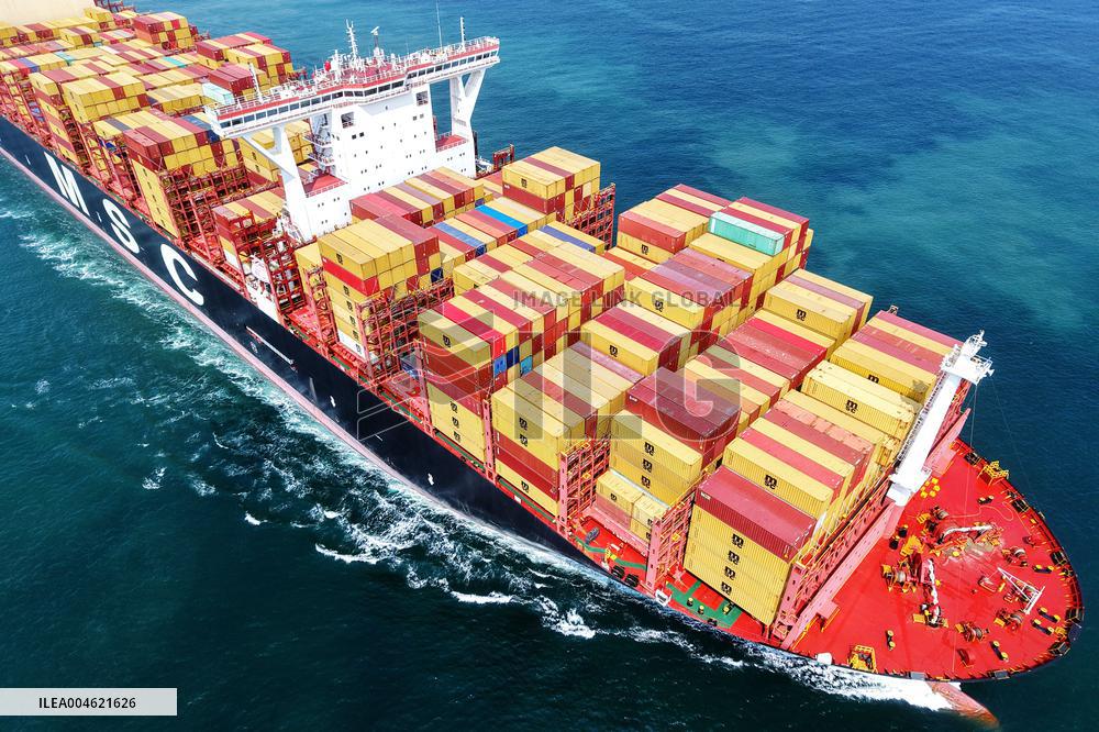 Qingdao Port Container Shipping Route
