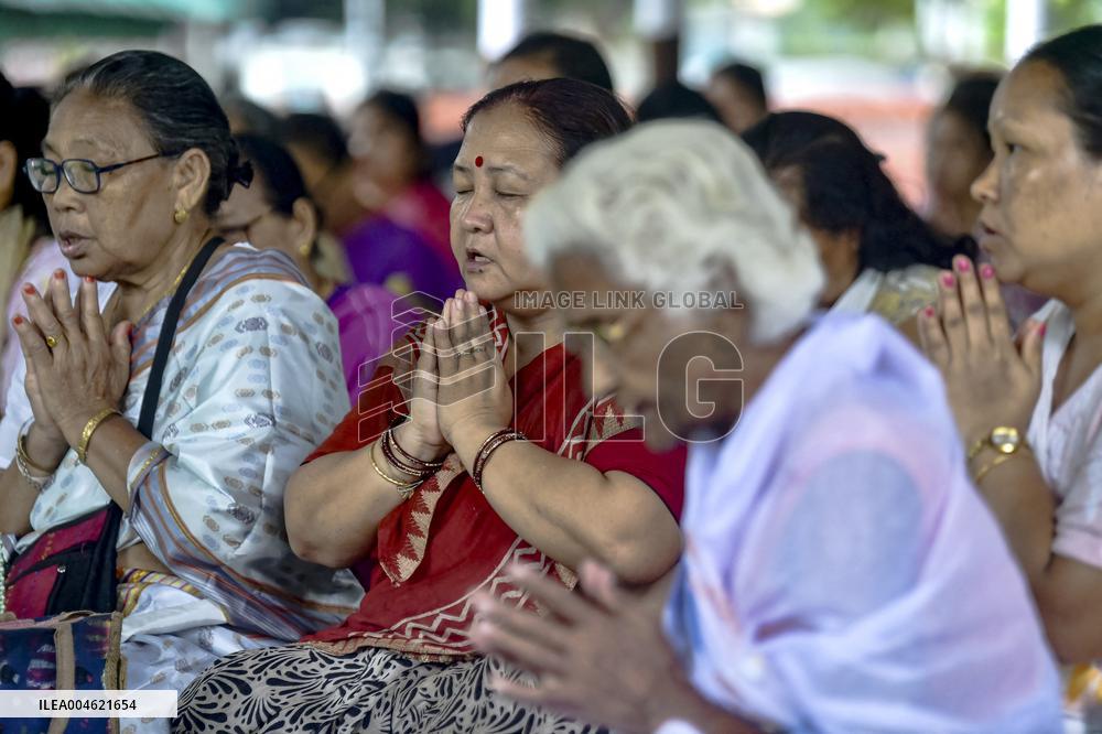 Buddhist Devotees Mark Guru Purnima - India