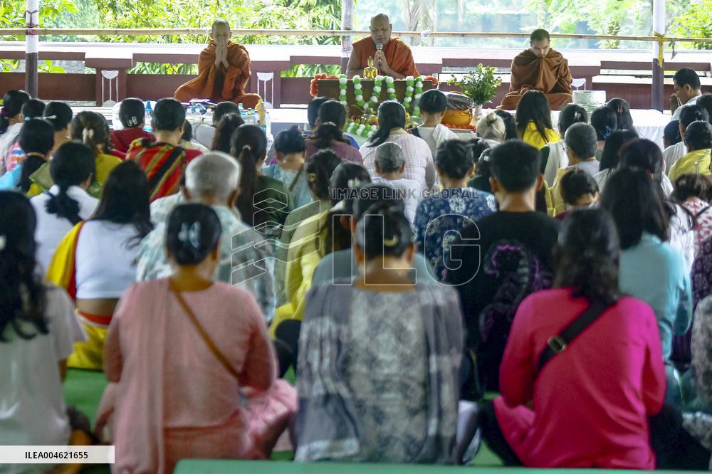 Buddhist Devotees Mark Guru Purnima - India