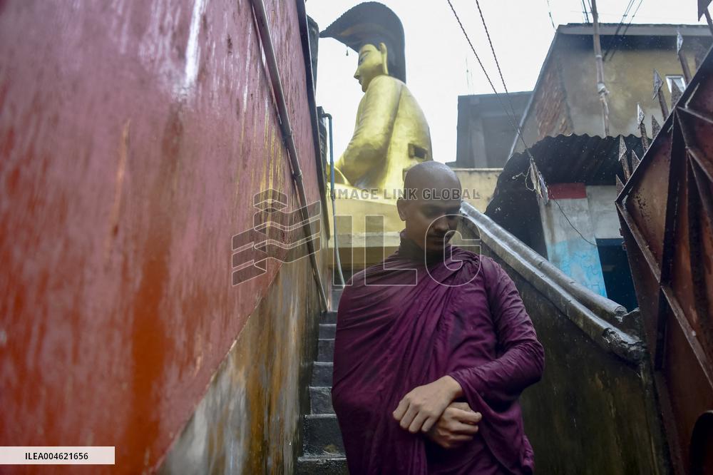 Buddhist Devotees Mark Guru Purnima - India