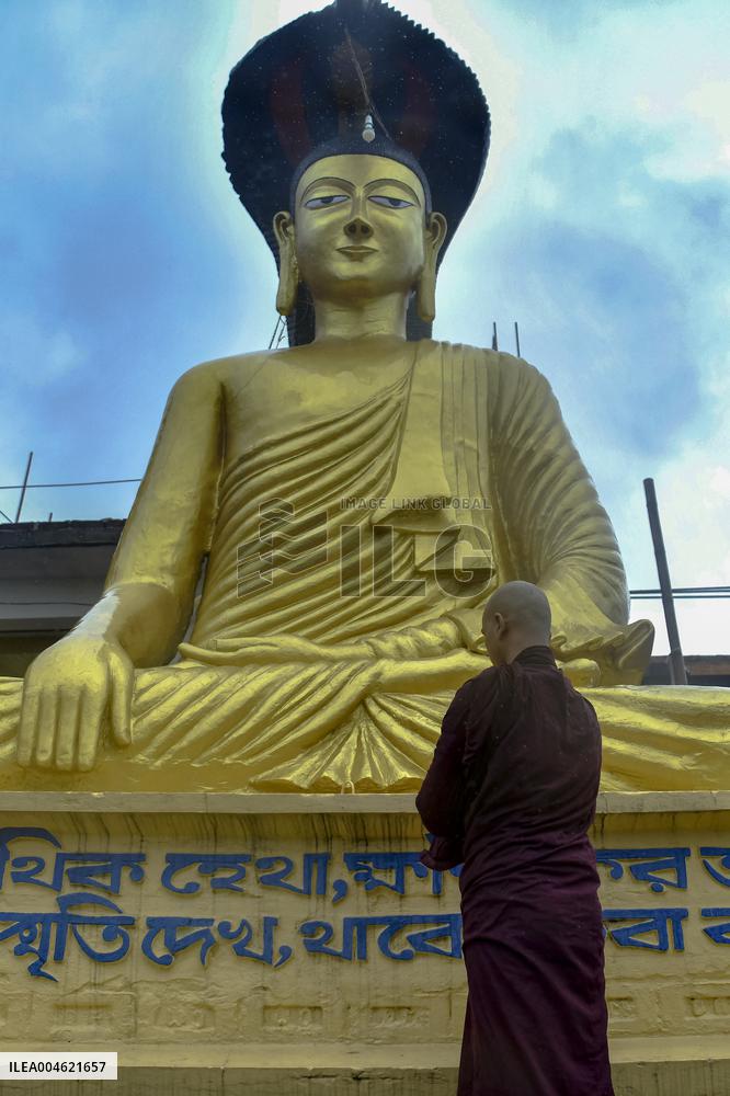 Buddhist Devotees Mark Guru Purnima - India