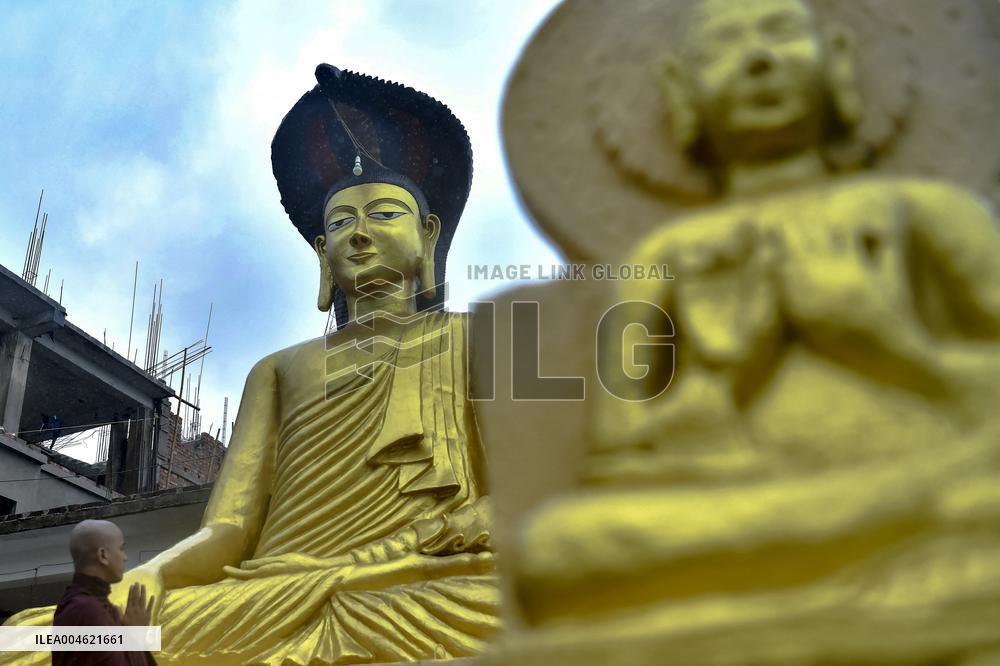 Buddhist Devotees Mark Guru Purnima - India