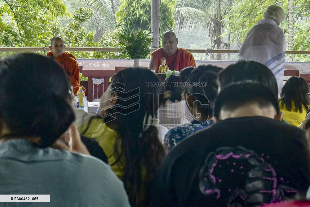 Buddhist Devotees Mark Guru Purnima - India