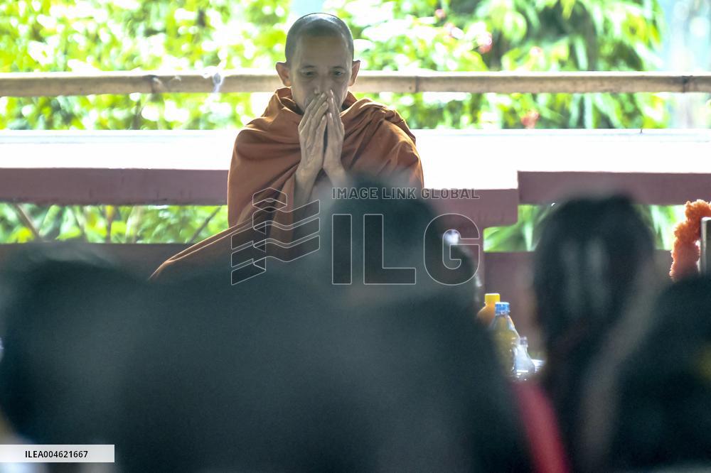 Buddhist Devotees Mark Guru Purnima - India