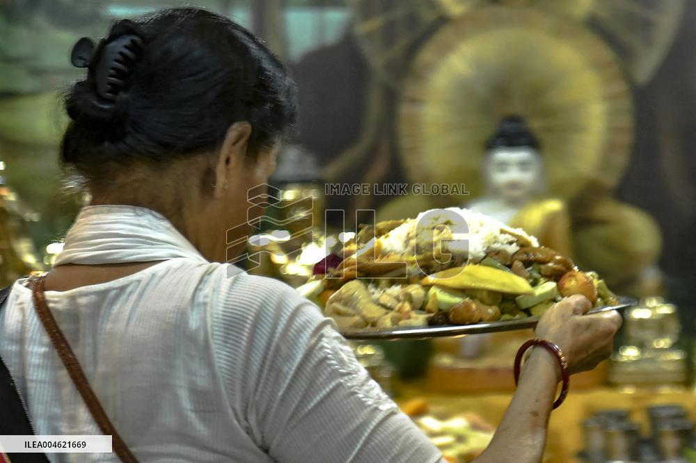 Buddhist Devotees Mark Guru Purnima - India