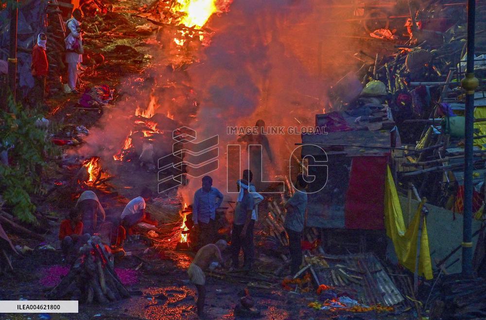 Flood Forces Cremations to Higher Ground