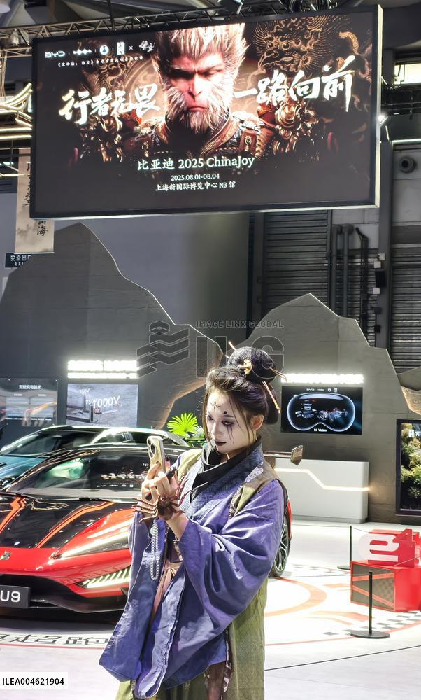 BYD Booth at 2025 ChinaJoy