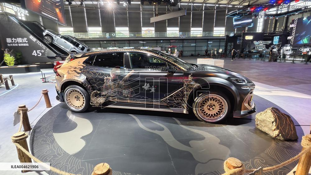 BYD Booth at 2025 ChinaJoy