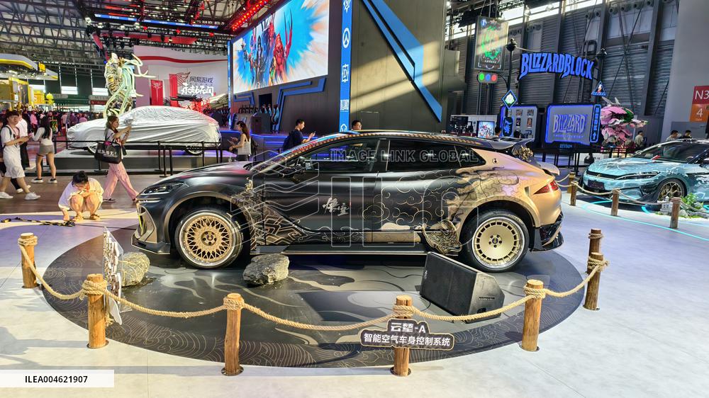 BYD Booth at 2025 ChinaJoy