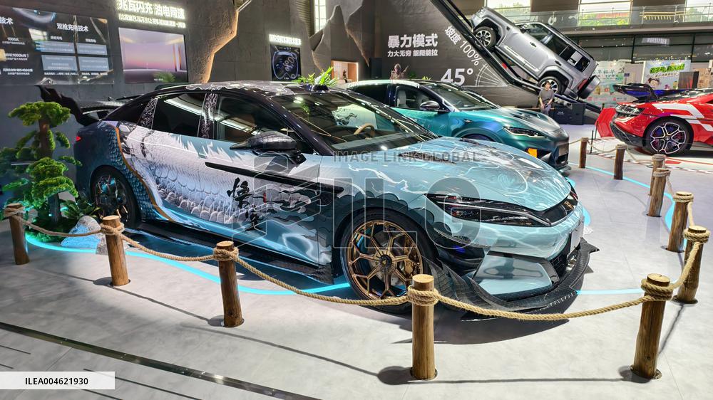 BYD Booth at 2025 ChinaJoy