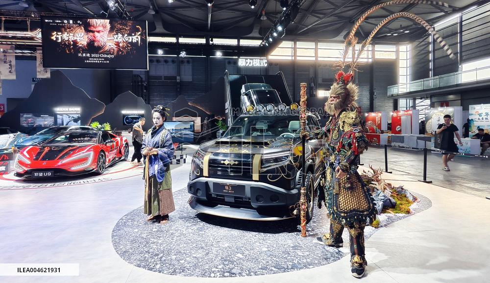 BYD Booth at 2025 ChinaJoy