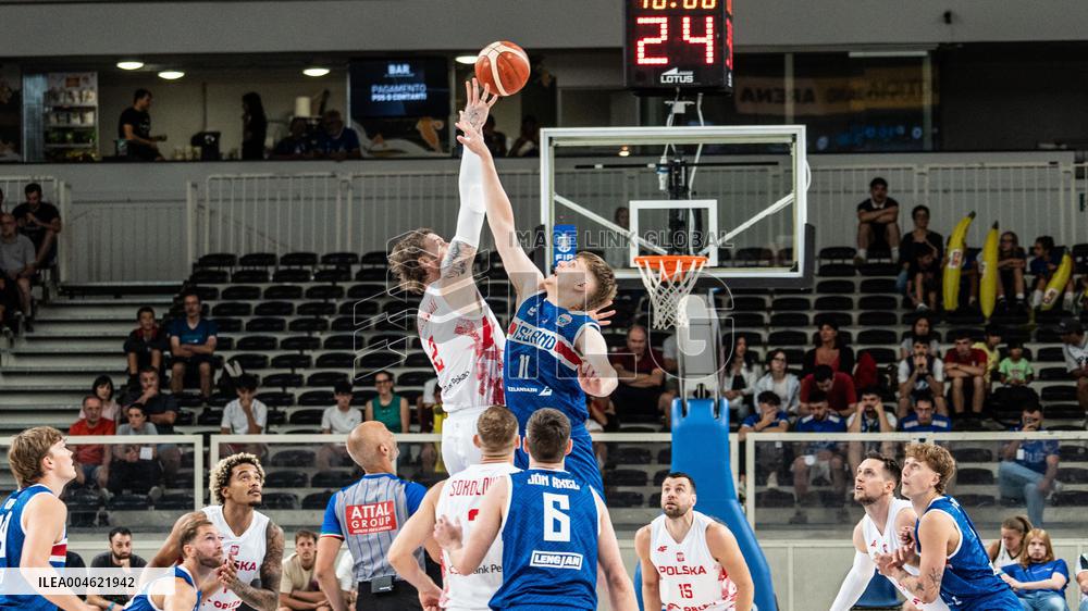 BASKET - Amichevole - Trentino Basket Cup - Iceland vs Poland