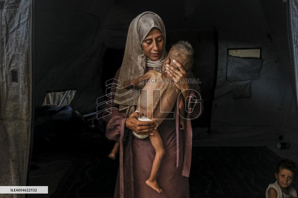 Chaos and Desperation at Gaza Aid Point - Palestine