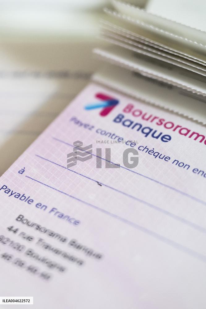 Illustration - Bank Cheque