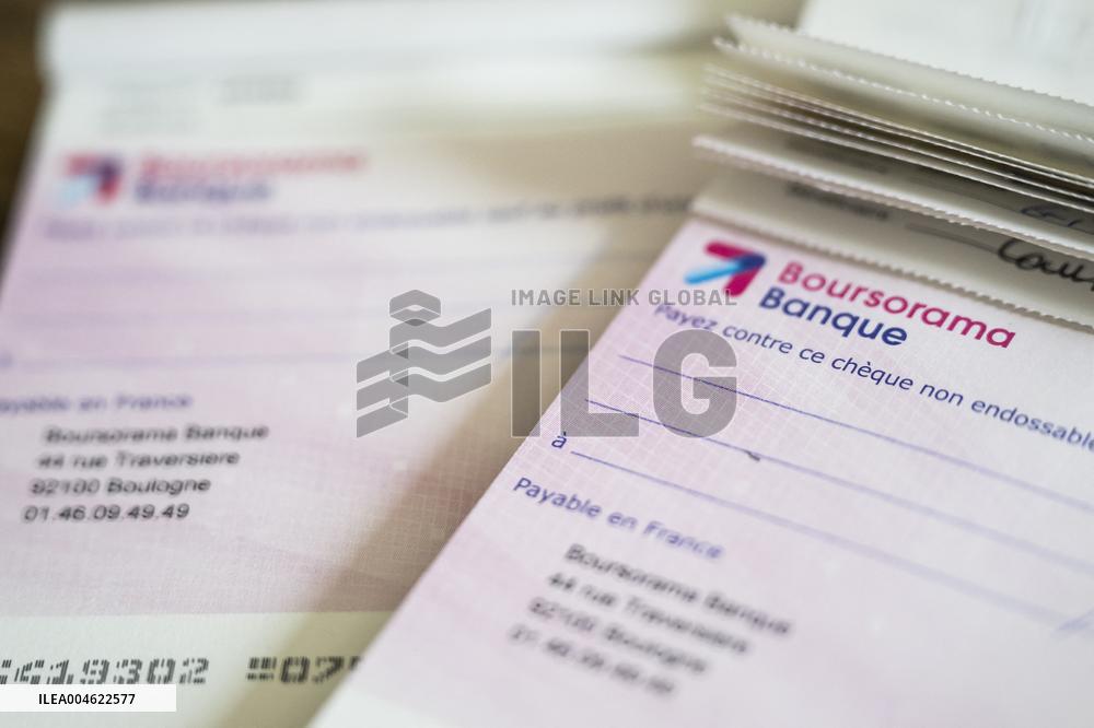 Illustration - Bank Cheque