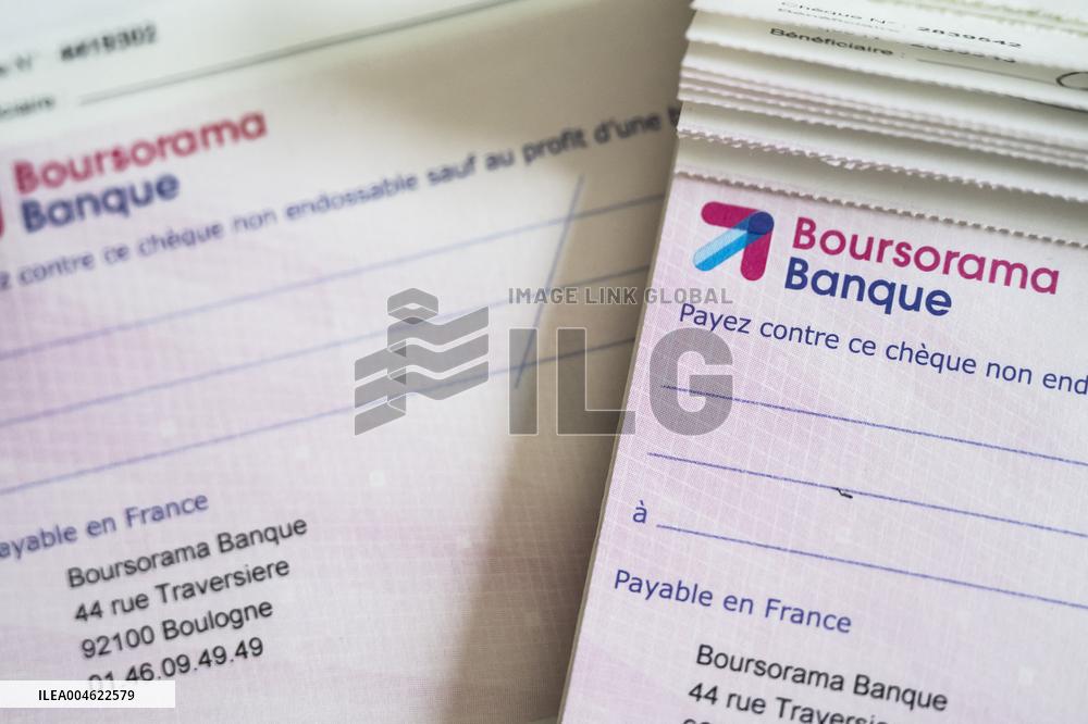 Illustration - Bank Cheque