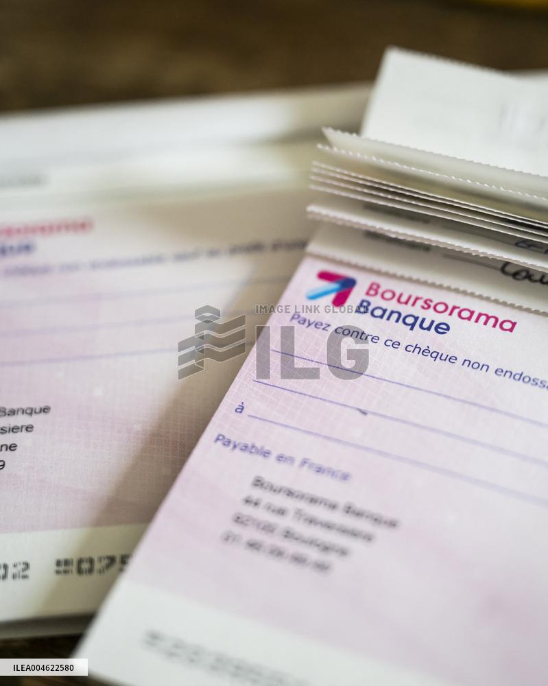 Illustration - Bank Cheque