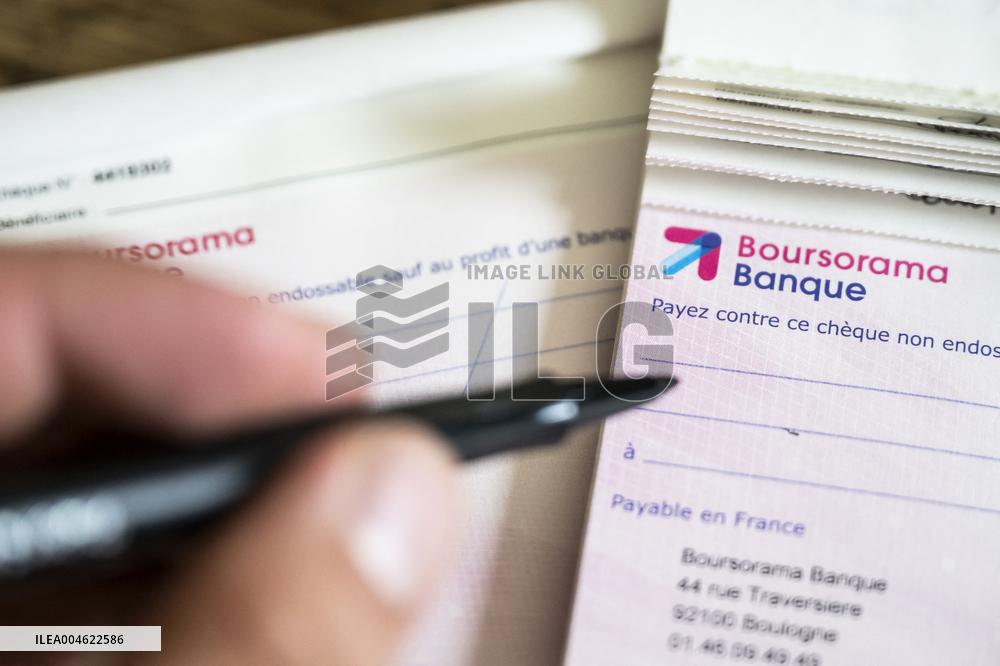 Illustration - Bank Cheque