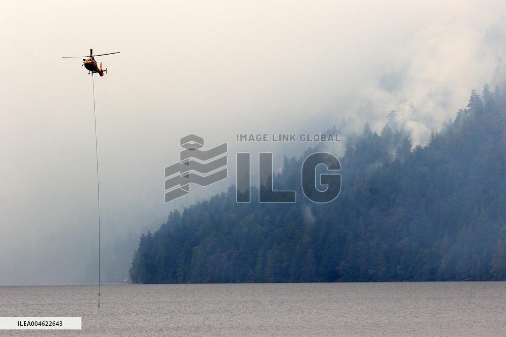 Wildfire on Vancouver Island Continues to Grow - Canada