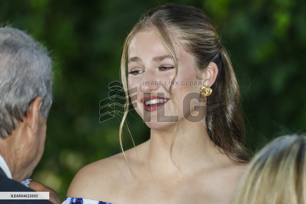 Spanish Royals Reception at Marivent Palace - Spain