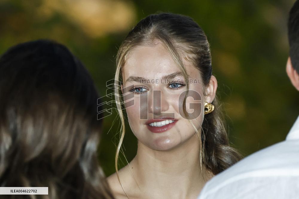 Spanish Royals Reception at Marivent Palace - Spain