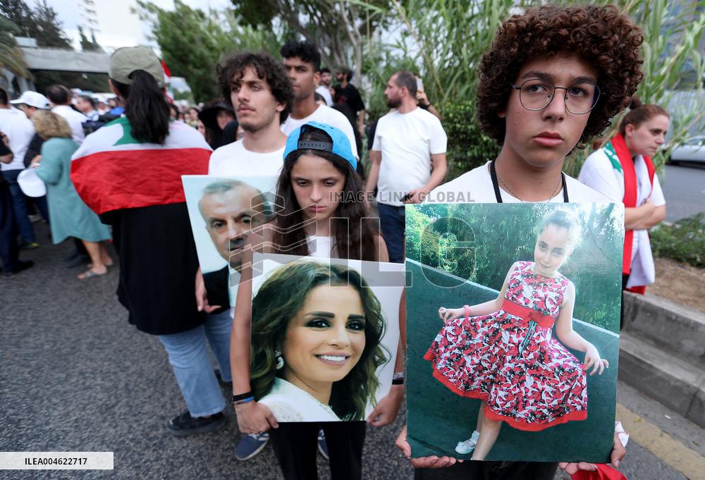 5th Anniversary of Beirut Port Blast - Lebanon