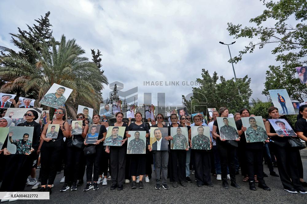 5th Anniversary of Beirut Port Blast - Lebanon