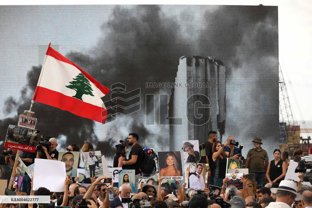 5th Anniversary of Beirut Port Blast - Lebanon