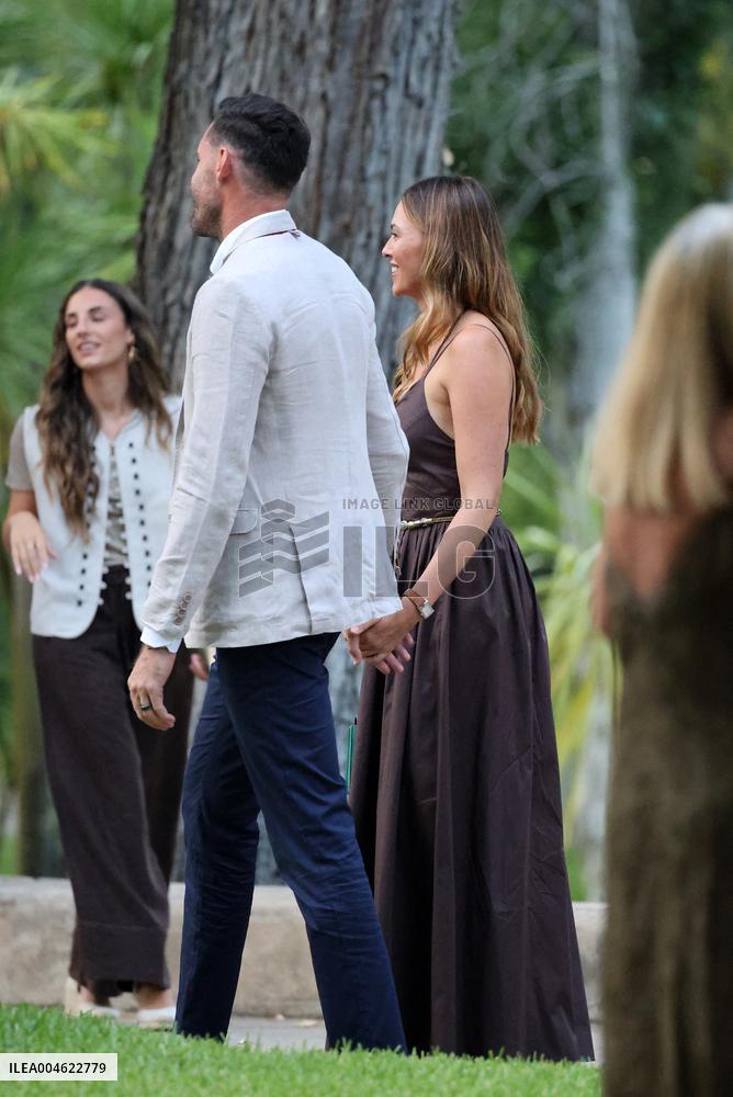 Spanish Royals Reception at Marivent Palace - Spain