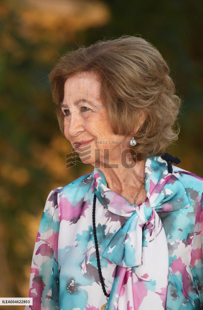Spanish Royals Reception at Marivent Palace - Spain