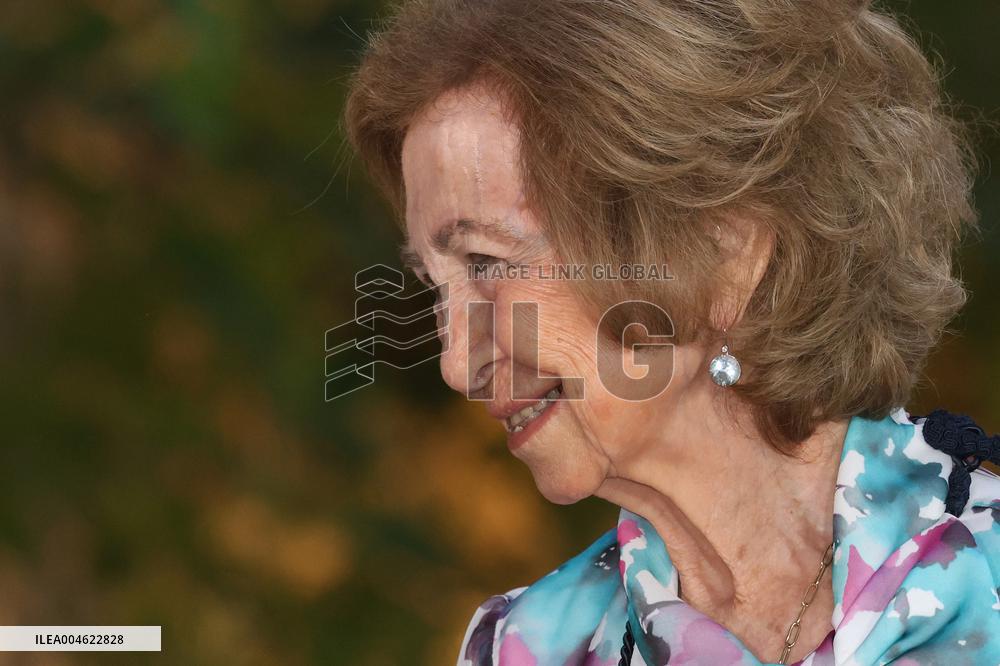 Spanish Royals Reception at Marivent Palace - Spain