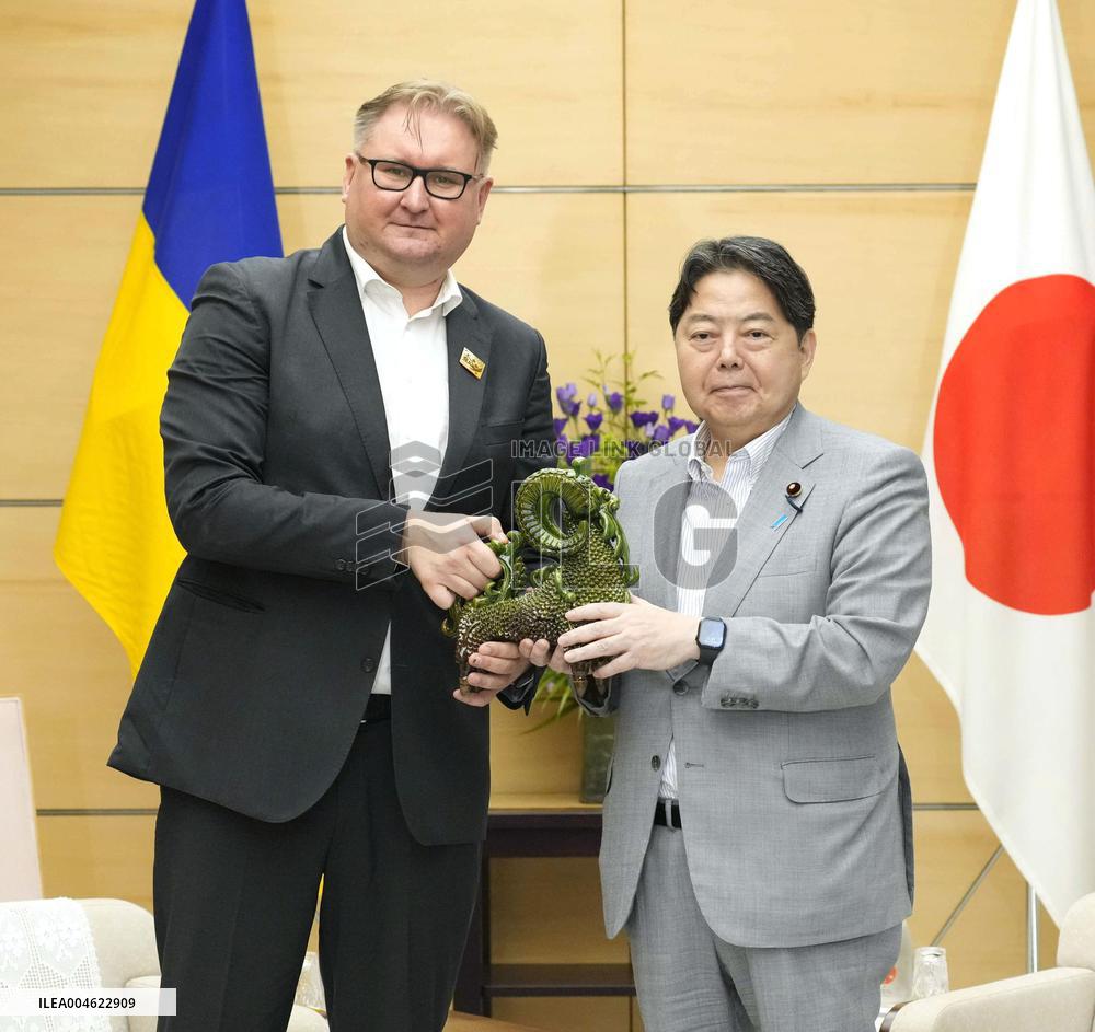 Ukraine's Deputy Prime Minister Kachka in Tokyo