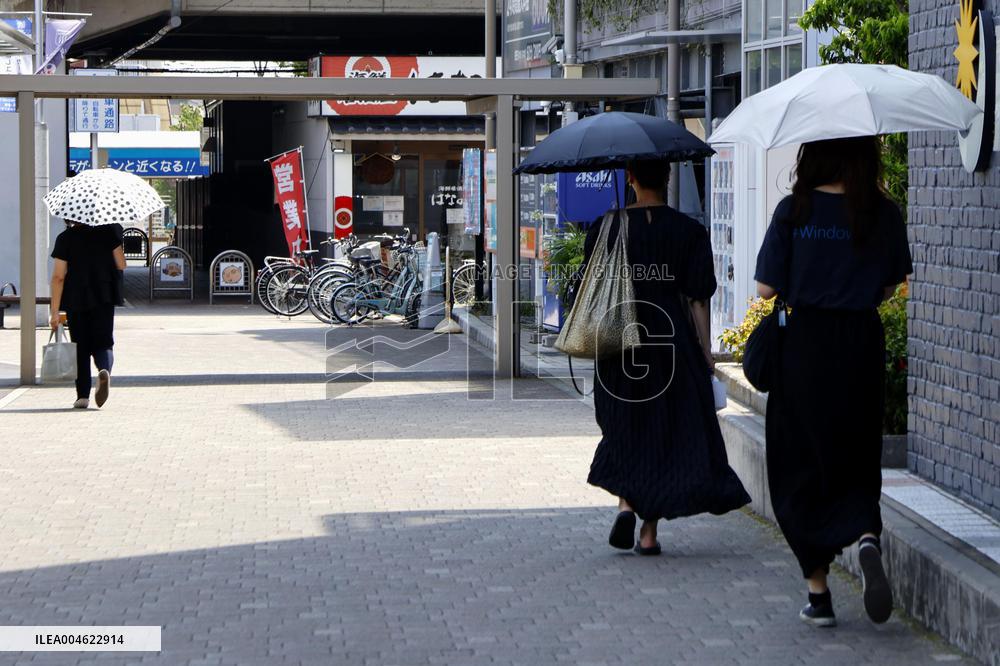 Summer heat in Japan