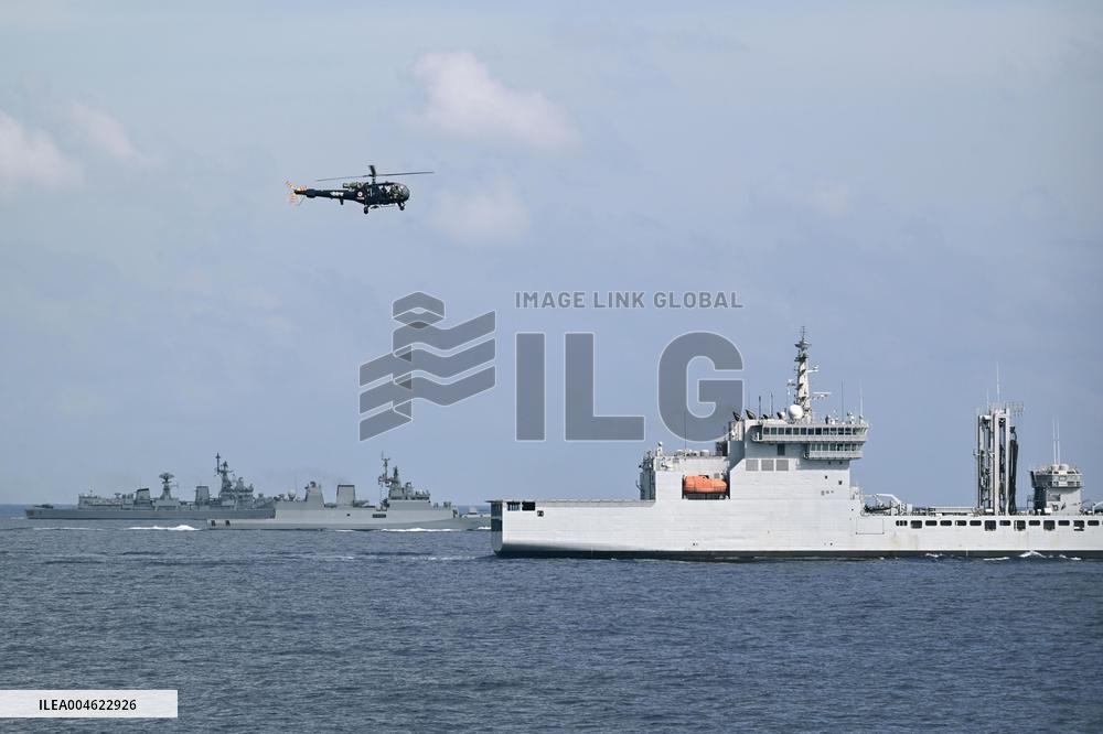 1st naval exercise by Philippines, India in South China Sea