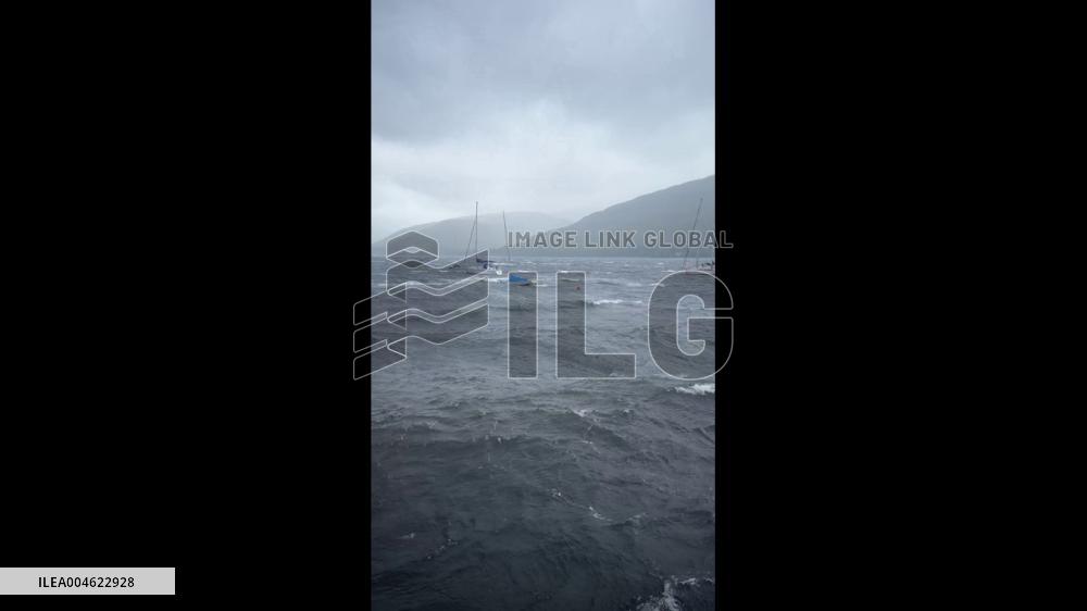 UK: Storm Floris Slams Scotland With Strong Winds, Travel and Power Disrupted 4