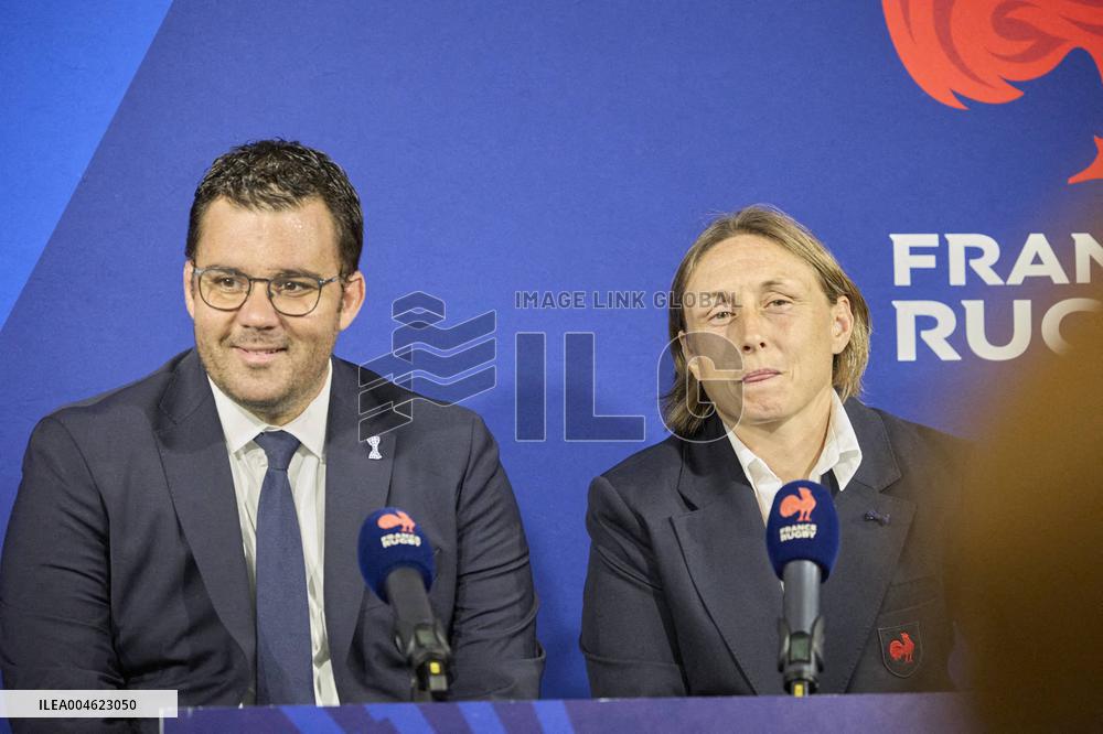 Presentation of Players Selected for The Rugby World Cup - Marcoussis