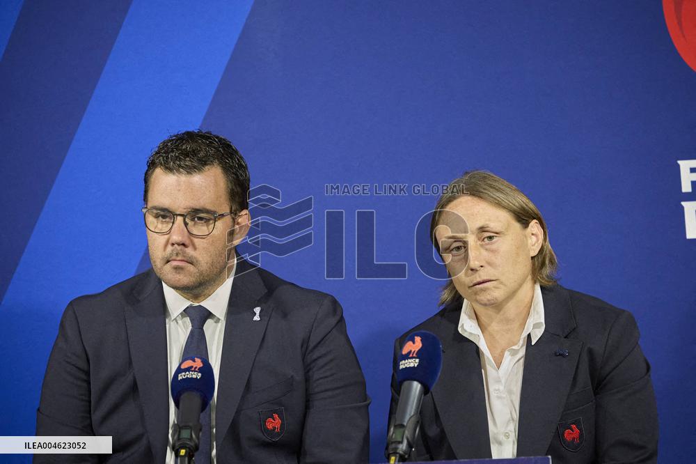 Presentation of Players Selected for The Rugby World Cup - Marcoussis