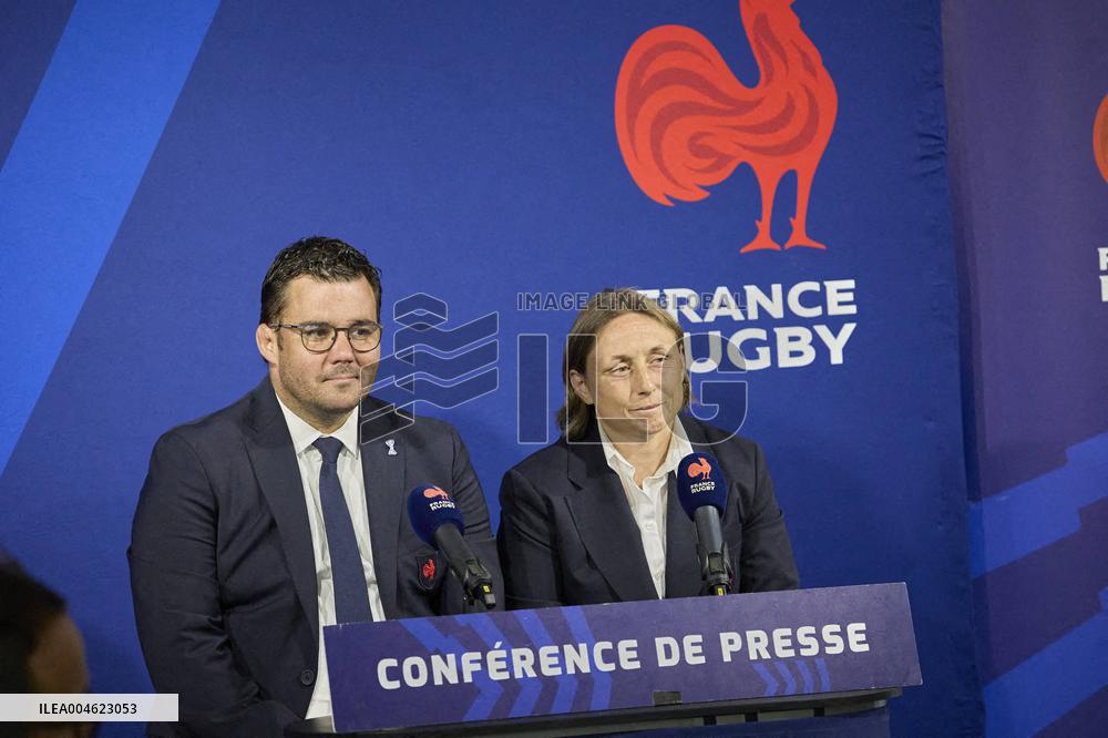 Presentation of Players Selected for The Rugby World Cup - Marcoussis