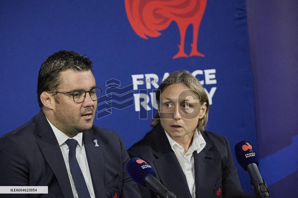 Presentation of Players Selected for The Rugby World Cup - Marcoussis