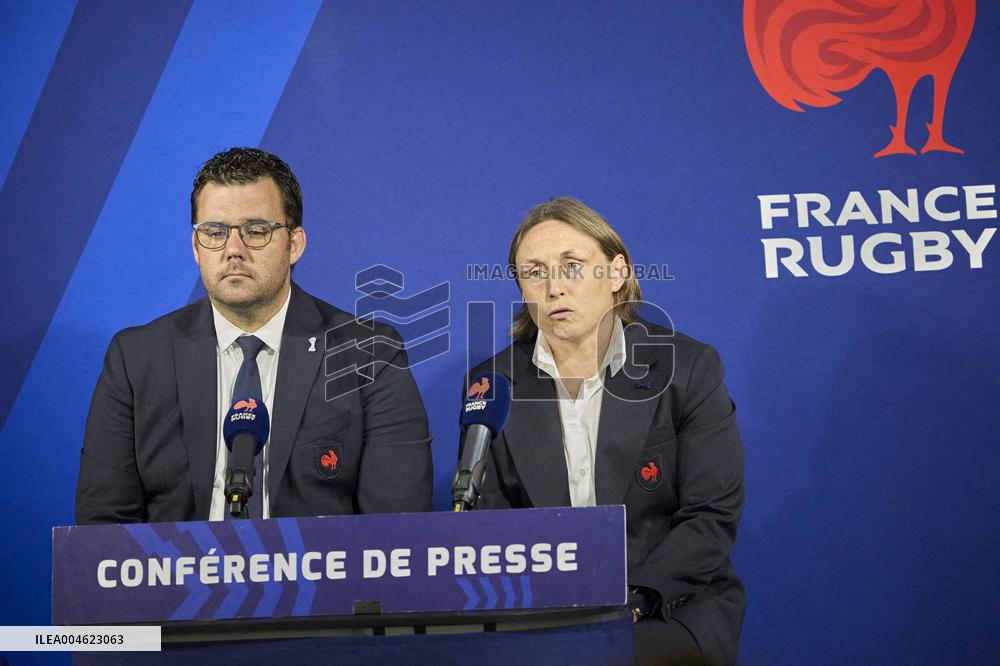 Presentation of Players Selected for The Rugby World Cup - Marcoussis