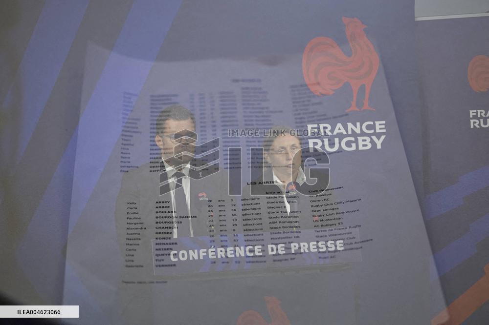 Presentation of Players Selected for The Rugby World Cup - Marcoussis