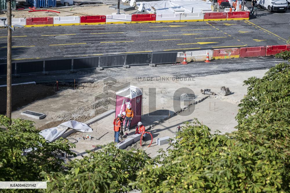 Illustration - Road Work - Paris
