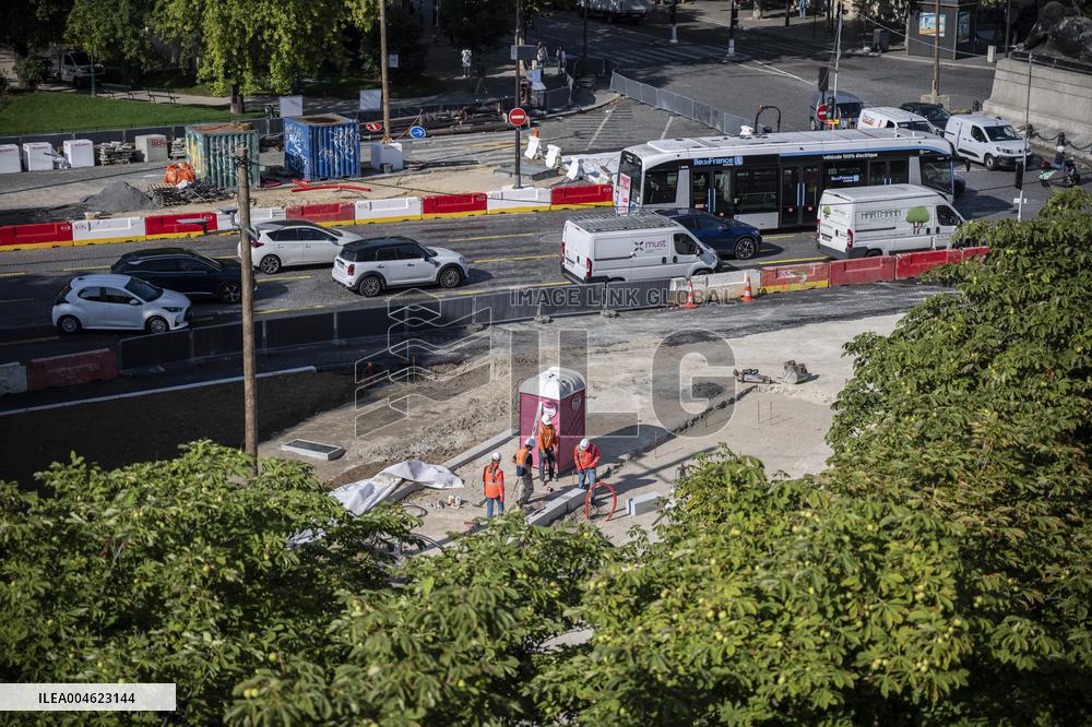 Illustration - Road Work - Paris