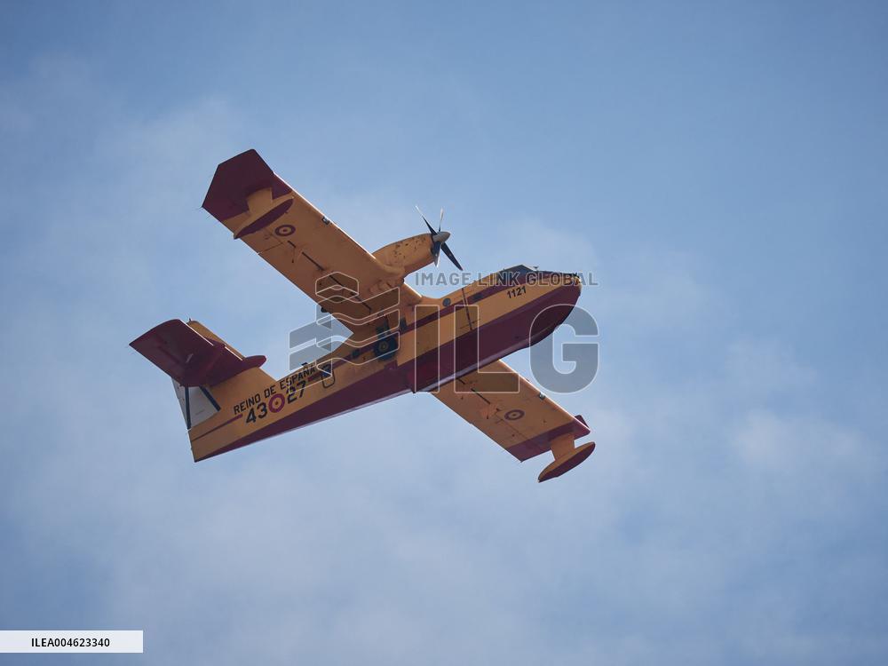Wildfires in Navarre - Spain