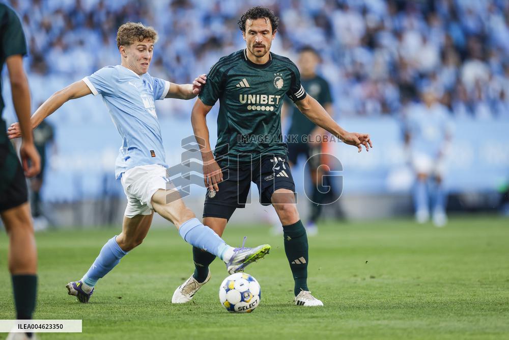 SWEDEN SOCCER CHAMPIONS LEAGUE MALMO-COPENHAGEN